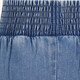 Meisjes denim short blauw