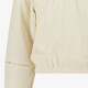 Meisjes top met lange mouwen lichtbeige