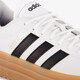 VL Court Bold dames sneakers wit zwart