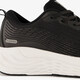 Dames hardloopschoenen zwart wit