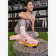 Dames sportschoenen roze oranje