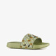 Kinder badslippers met game icoontjes groen