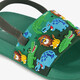 Groene jongens badslippers met jungle dieren