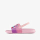 Roze meisjes badslippers met axolotl