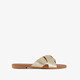 Dames slippers goud