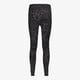 Dames sportlegging met luipaardprint zwart grijs