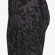 Dames sportlegging met luipaardprint zwart grijs