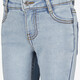 Meisjes flared jeans met geborduurde bloemen