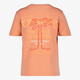Jongens T-shirt met backprint oranje