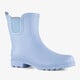 Korte kinder regenlaarzen ijsblauw