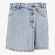 Denim meisjes skort lichtblauw