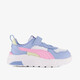 Trinity 2 LT AC+ kinder sneakers lichtblauw roze