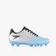 FG kinder voetbalschoenen zilver blauw