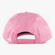 Lineaire Baseball Cap dames pet roze