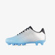 FG kinder voetbalschoenen zilver blauw