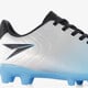 FG kinder voetbalschoenen zilver blauw