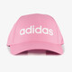 Lineaire Baseball Cap dames pet roze