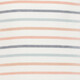 Gestreept jongens T-shirt wit pastel