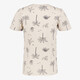 Jongens T-shirt met palmbomen beige