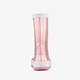 Kinder regenlaarzen metallic roze