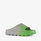 Kinder badslippers ombre grijs groen