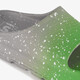 Kinder badslippers ombre grijs groen