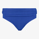 Dames bikinibroekje met overslag blauw