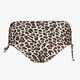 Dames hipster bikinibroekje met panterprint