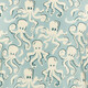 Kinder UV zwemshirt met lange mouwen met octopussen