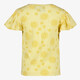 Meisjes T-shirt met bloemen geel