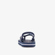 Kinder teenslippers met hielbandje en zeedieren blauw