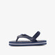 Kinder teenslippers met hielbandje en zeedieren blauw