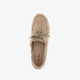 Suède dames mocassins beige