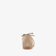 Suède dames mocassins beige
