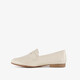Dames loafers met lak ivoor