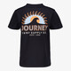 Jongens T-shirt met backprint donkerblauw