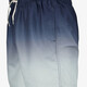 Heren zwemshort met faded print blauw grijs
