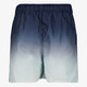 Heren zwemshort met faded print blauw grijs