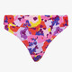 Dames bikinibroekje met bloemenprint multicolor