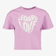 Cropped meisjes T-shirt lila