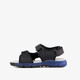 Jongens sandalen met lichtjes zwart blauw