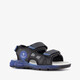Jongens sandalen met lichtjes zwart blauw