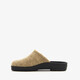 Dames pantoffels beige