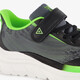 Kinder sportschoenen zwart groen