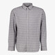 Geruit heren overhemd grijs