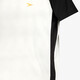 Kinder voetbal T-shirt wit zwart