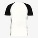 Kinder voetbal T-shirt wit zwart