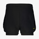 Dry meisjes hardloopshort zwart