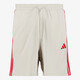Adidas M 3S FT heren sportshort beige rood