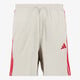 M 3S FT heren sportshort beige rood